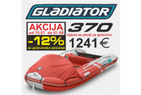 GUMENJAK GLADIATOR C 370 AL (CRVENI) - 5 GODINA GARANCIJA