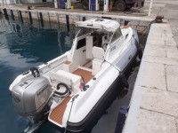 Prodajemo gumenjak SACS s kabinom i vanjskim motorom