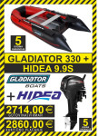 GUMENJAK GLADIATOR B 330 + HIDEA 9.9 do 12 RATA
