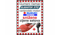 SET GUMENJAK GLADIATOR 370 + MOTORI SUZUKI