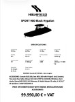SPORT 900 Black + HONDA 350 HP