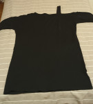 Amisu mala crna haljina/tunika otvoreno rame, br.42