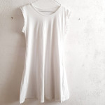 Bijela ljetna haljina tunika 38