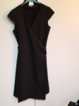 Crna haljina na preklop, Xnation, vel 42, cijena 20€