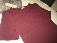 BORDO-LJUBIČASTA  HALJINA VEL.40 NOVO