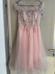 Nova svečana elegantna roza haljina