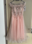 Nova svečana elegantna roza haljina