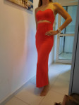 Crvena sexy haljina NOVO