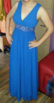 Svečana plava haljina