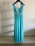 Tirkizna haljina broj M/38/40
