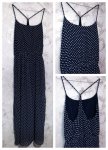 Vero Moda - XL - nova - polkadots & straps maxi dress