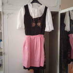 Vintage dirndl haljina