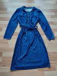 Vintage plava haljina