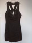 Zara crna mini haljina (M)