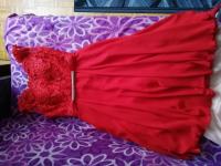 Nova ženska svečana haljina crvena - SAMO 25 eur