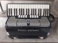 Harmonika Paolo Soprani 120b.  4 glasna