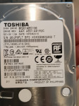 1000 GB hdd 2.5" za laptop - malo korišteno -100% ispravo TOSHIBA