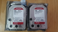 4TB 256MB WD RED NAS HDD tvrdi disk - garancija - zapakovano - 3.5''