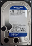 Hard disk WD 4TB Blue, korišten oko 8mj., kao NOV!