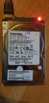 HDD Toshiba  1TB  2,5"  sata
