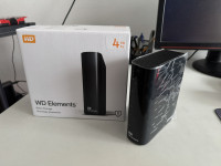 Western Digital vanjski disk Elements Desktop 4 TB, USB 3.0