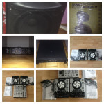 DJ OPREMA PIONEER-Pojačalo P Audio PA4,Zvučnici 2kom PAudio,Coef ligh