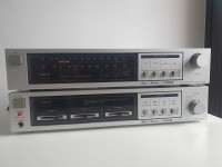 Fisher CA-30 amplifier i FM-30 stereo tuner