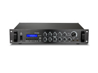 [MP-2350U] Pojačalo 100V, 350W, MP3/USB player, FM radio, BT, 5 zona