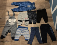 Komplet hlača/kombinezoni  za bebe - 62/68