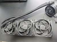 Arctic cooling liquid freezer 3 360mm Black