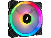 CORSAIR LL120 RGB Dual Light Loop RGB LED PW crni 6 komada + kontroler