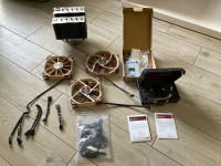 Noctua DH 15s + 2x Noctua NF-F12 PWM ventilatori