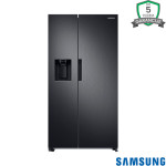 Hladnjak SBS Samsung, NoFrost, inverter, antracit, jamstvo (Z Tehno)