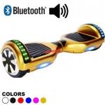 LED HOVERBOARD 6,5 inch Bluetooth ZLATNI Električni Samostojeći Skuter
