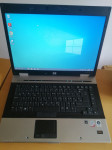 Laptop HP EliteBook 8530b C2D P8600 SSD 120GB 3GB Radeon HD3650