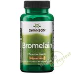 Bromelain Swanson 500 mg 60 kapsula