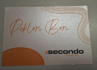 Poklon bon za Il secondo restoran