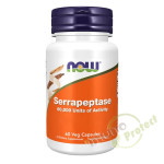 Serrapeptaza NOW Foods, 60 kapsula