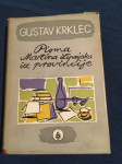 Gustav Krklec, Pisma Martina Lipnjaka iz provincije, 1956. prvo izd.