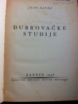 Jean Dayre, Dubrovačke studije, 1938.