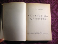Petar Grgec, Na izvorima pjesništva, 1940.