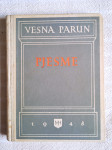 V.PARUN PJESME  Zagreb 1948 g