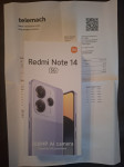 REDMI NOTE 14 5G 256GB NOVO NOVO GARANCIJA RAČUN DOSTAVA