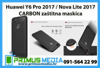 Huawei Y6 Pro 2017 / Nova Lite 2017 CARBON zaštitna maskica