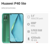 Huawei P40 lite / 4+64 gb