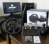 Logitech G923 TrueForce, mjenjač, ručna kočnica, modifikacije pedala