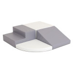 Iglu Soft Play Corner Crawler Set, Grey White