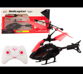 Helikopter na daljinsko upravljanje crno-crveni