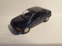 1:43 Ford Escort - Schabak made in Germany, plavi model