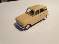 1:43 Renault 4L - žuti model, Solido made in France